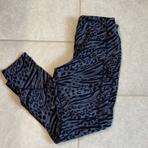 PINK Sport medium leggings animal print